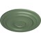 Ekena Millwork Traditional Ceiling Medallion (Fits Canopies up to 5 1/2"), 24 3/8"OD x 1 1/2"P, Athenian Green CM24TRAGF - alternate 2